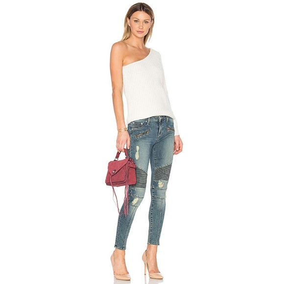REVOLVE Lovers & Friends Aaron Skinny Moto Jeans - Picture 8 of 12